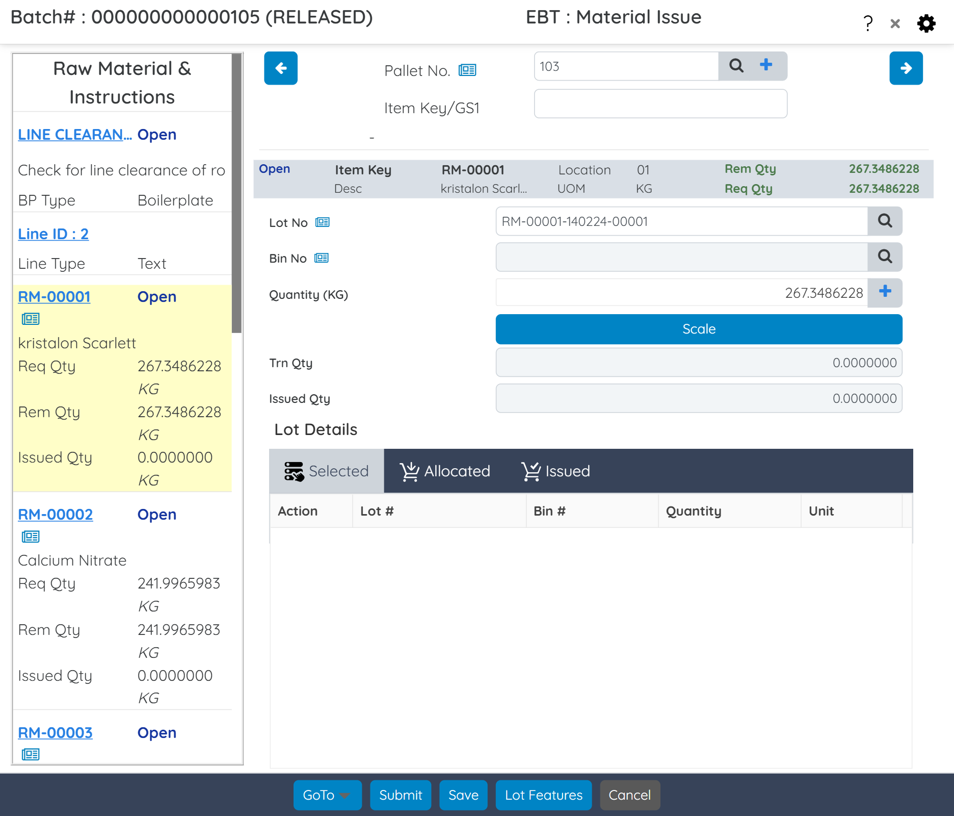 Electronic Batch Manufacturing Records (eBMR)